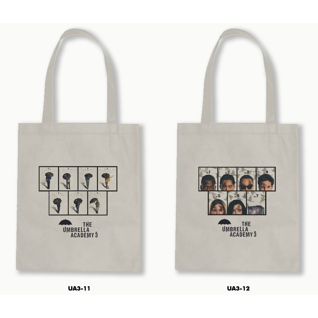 TOTE BAG BLACU - THE UMBRELLA ACADEMY 1