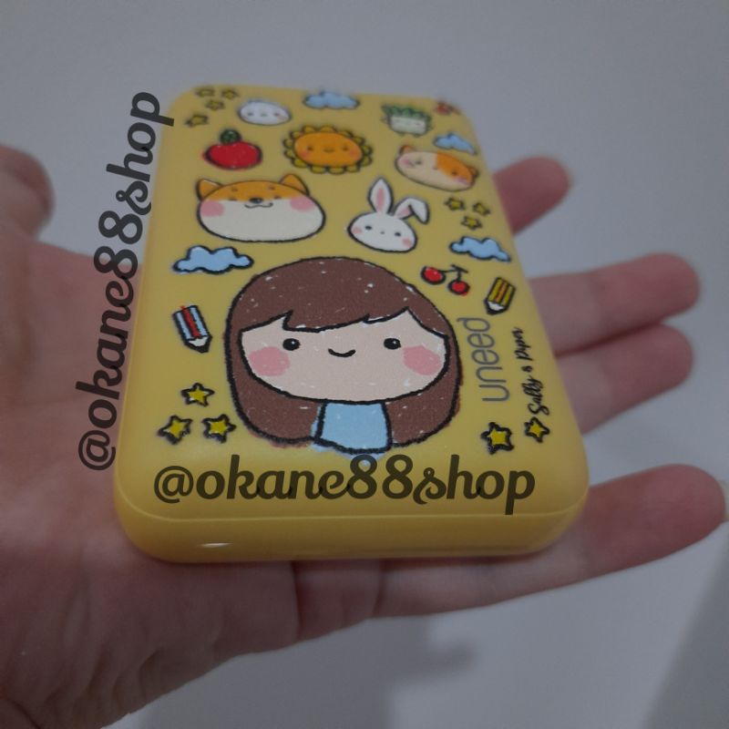 Ready Uneed Sally & Piper Mini Power Bank Yellow uSketch