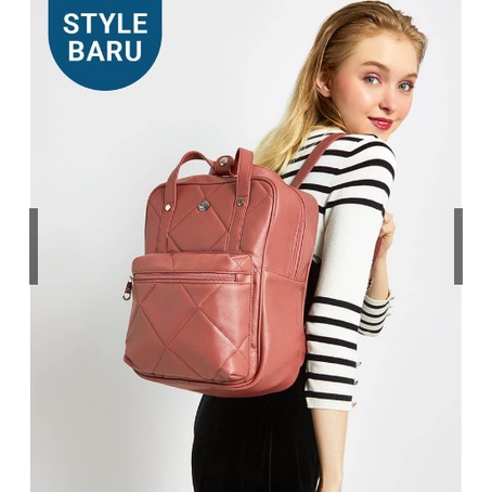 Tas Ransel Sara T7256C6/Sara Grey T8325G3/Sara yellow T8311Y1/ sara black  T8310B5 Sophie Martin Ori