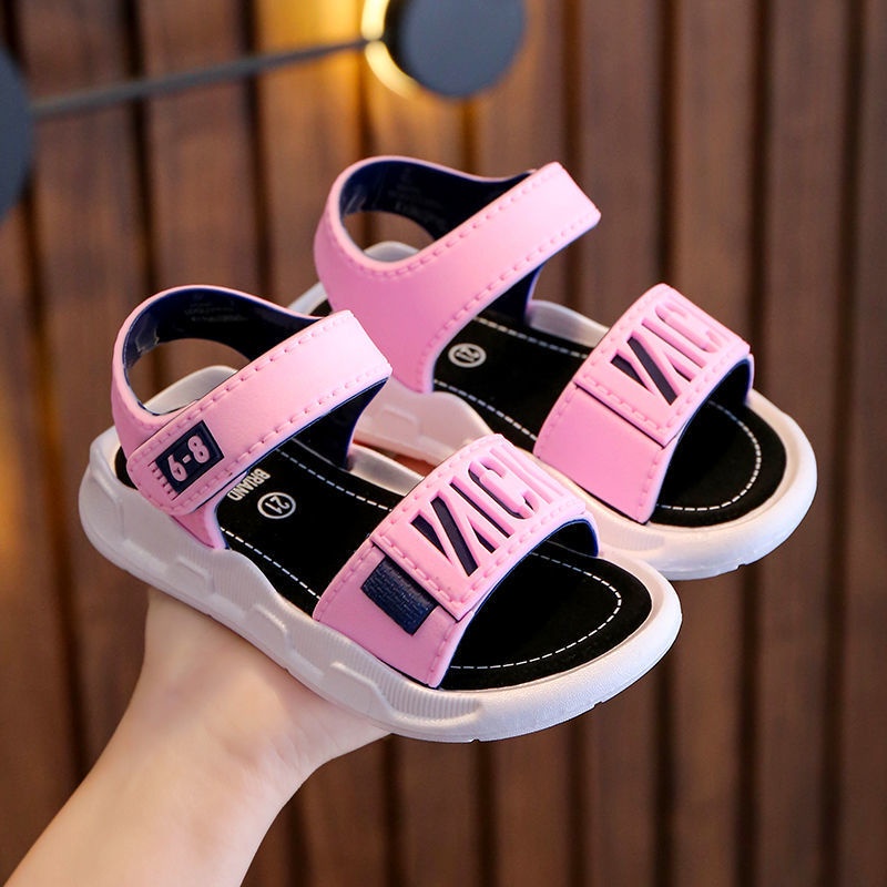 PROMO 12.12 PUNCAK Okaybaby B186 Sandal Gunung Anak Laki-laki Perempuan Import Termurah Kekinian Sendal Sneaker Casual