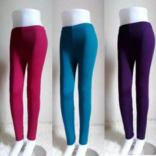 CELANA LEGGING PANJANG ANEKA WARNA SIZE L