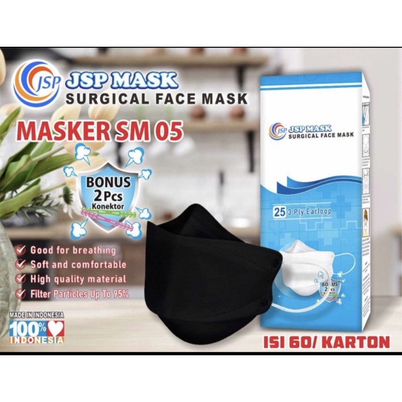 masker face mask ducbill non woven isi 50 Alkindo