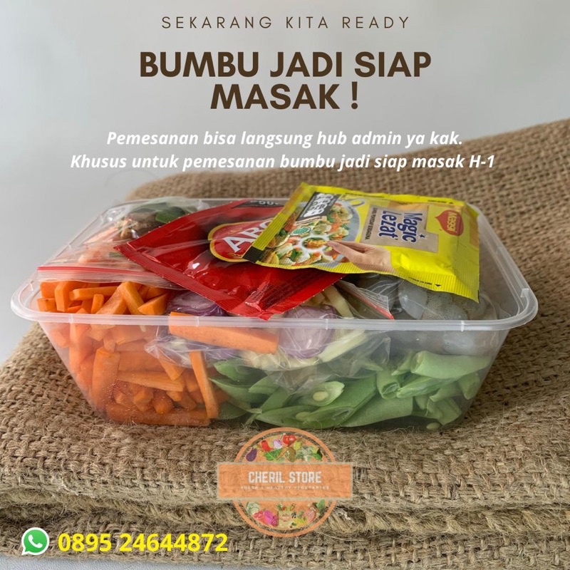 ANEKA MASAKAN TUMIS UDANG INSTAN SAYUR SAYURAN SEGAR