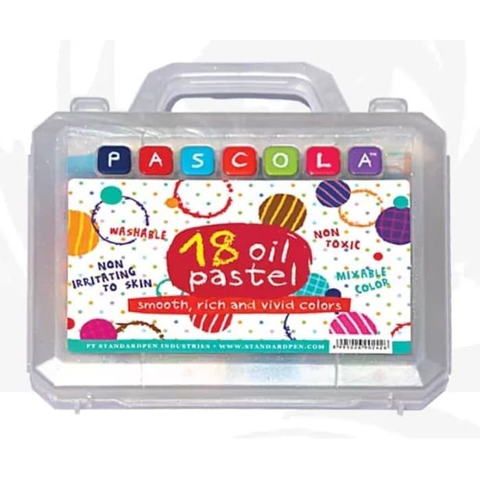 

Crayon / Oil Pastel Pascola 18 Warna