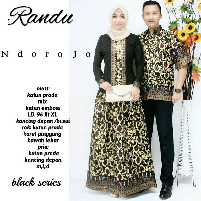 Randu Couple batik modern fashion muslim gamis Muslim batik Pekalongan tanah abang btc solo