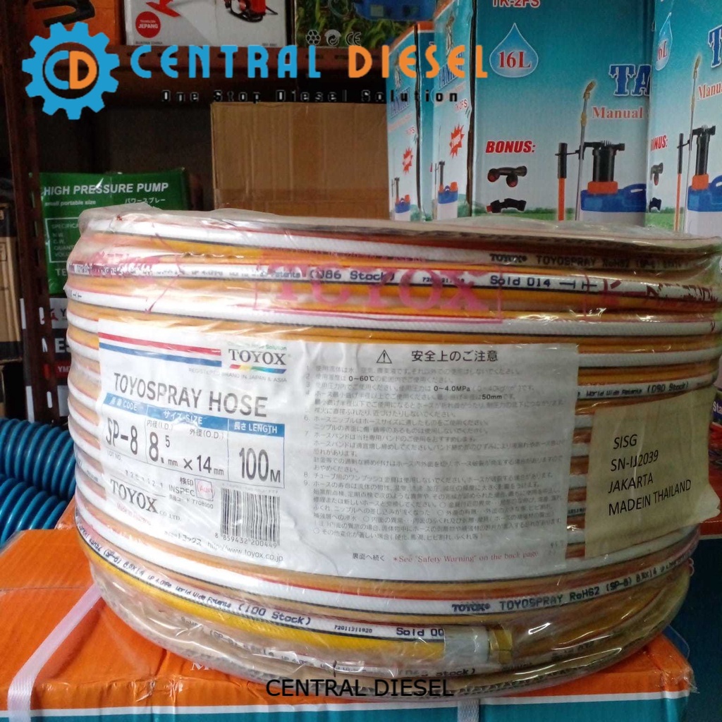 Selang angin/ Selang compressor Toyox 3/4" 100 meter