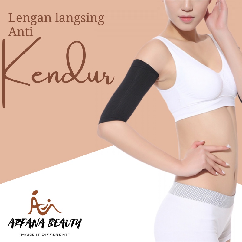 Manset Korset Lengan Alat Pembakar Lemak CALORIE OFF ARM Pria Wanita Stagen Pengecil Lengan Laki-laki Perempuan Corset Penghancur Lemak Short Arm Sleeve Alat Olahraga Gym Fitness Senam Penghancur Lemak Pengencang Deker Dekker Lengan Cewek Cowok Pendek
