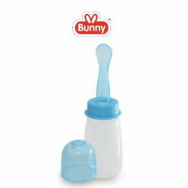 LUSTY BUNNY Food feeder / Botol sendok makanan bayi ukuran 140 ml