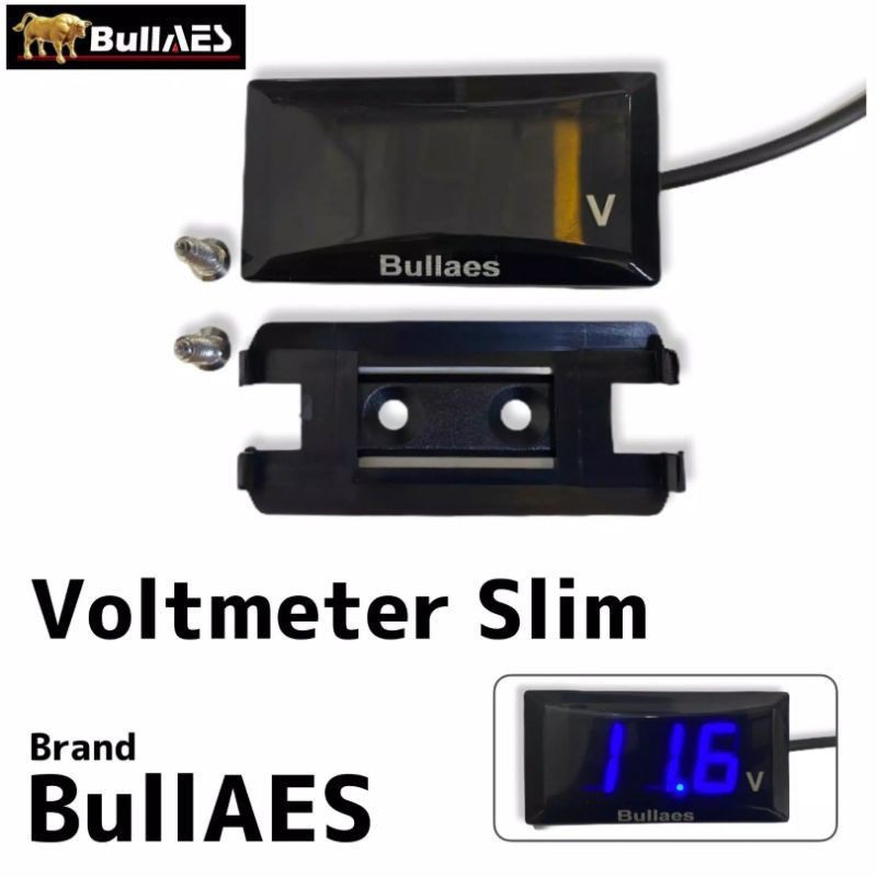 Volt Meter Motor Volt Meter Aki Digital Alat Pengukur Aki Motor