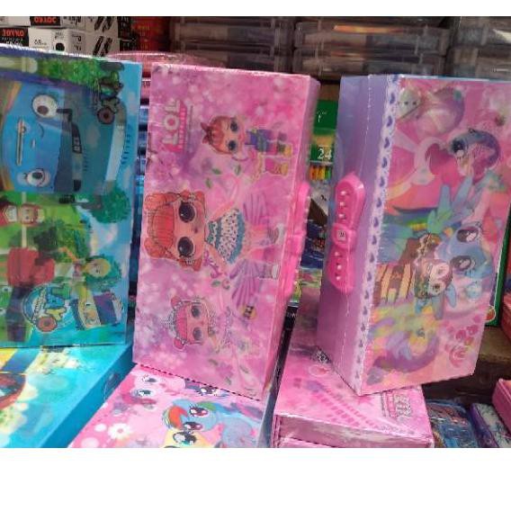 

Bagus Dipakai.. KOTAK PENSIL KODE 3D/PAKE PIN