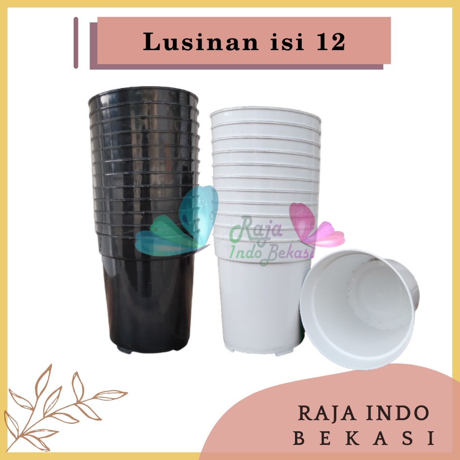 Lusinan Pot Usa Effiel 25 Putih Hitam Pot Tirus Tinggi Plastik 20 25 30 Putih Hitam Besar Tebal Lusinan Pot Eiffel Eifel Efiel Effiel 25
