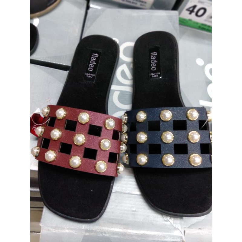 sendal teplek wanita / fladeo original