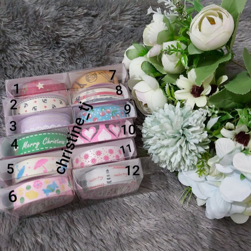 

DECORATIVE TAPE || UNTUK KERAJINAN || MACAM² MOTIF