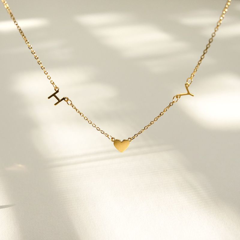 Kalung Rumbai Prilly Custom Ukir Nama Lapis Emas