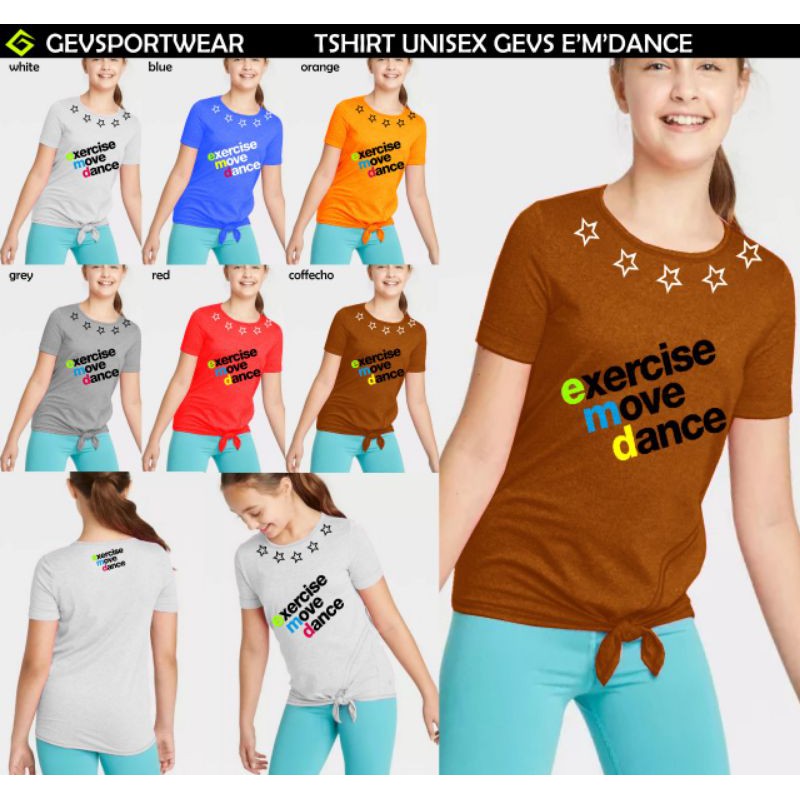 Gevsportwear T-shirt Unisex Gev'Sport EM Dance