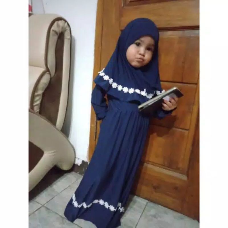 GAMIS ANAK JASMINE USIA 2-7TH PREMIUM |Fashion