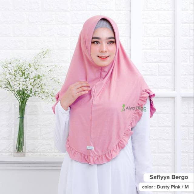 Safiyya bergo by alya hijab