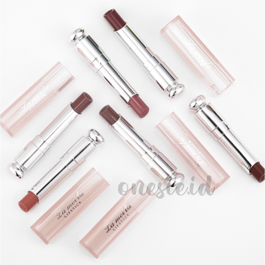 LAMEILA Love Pink Lip Gloss Lip Balm Lipstick Menjaga Lipstik Tetap Lembab LA092 1009