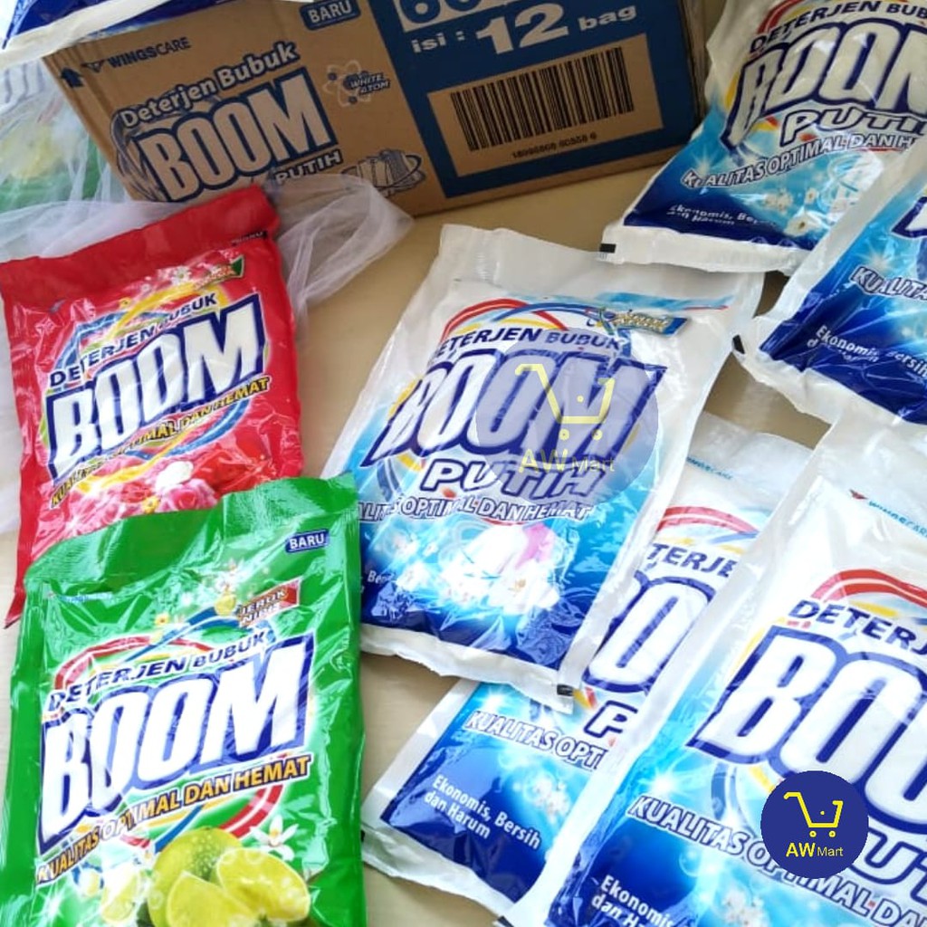 Boom Detergent 315 gr (Dari Pabrik Langsung!!) Sabun Boom Deterjen Bubuk