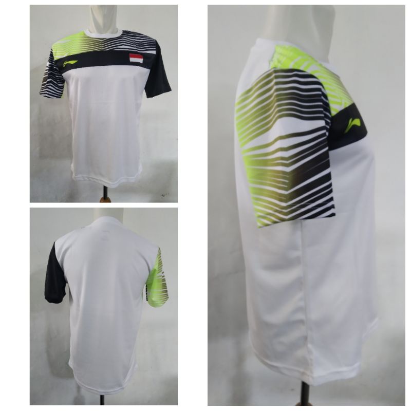 Baju Badminton / Kaos Atasan Bulutangkis L154 Polos