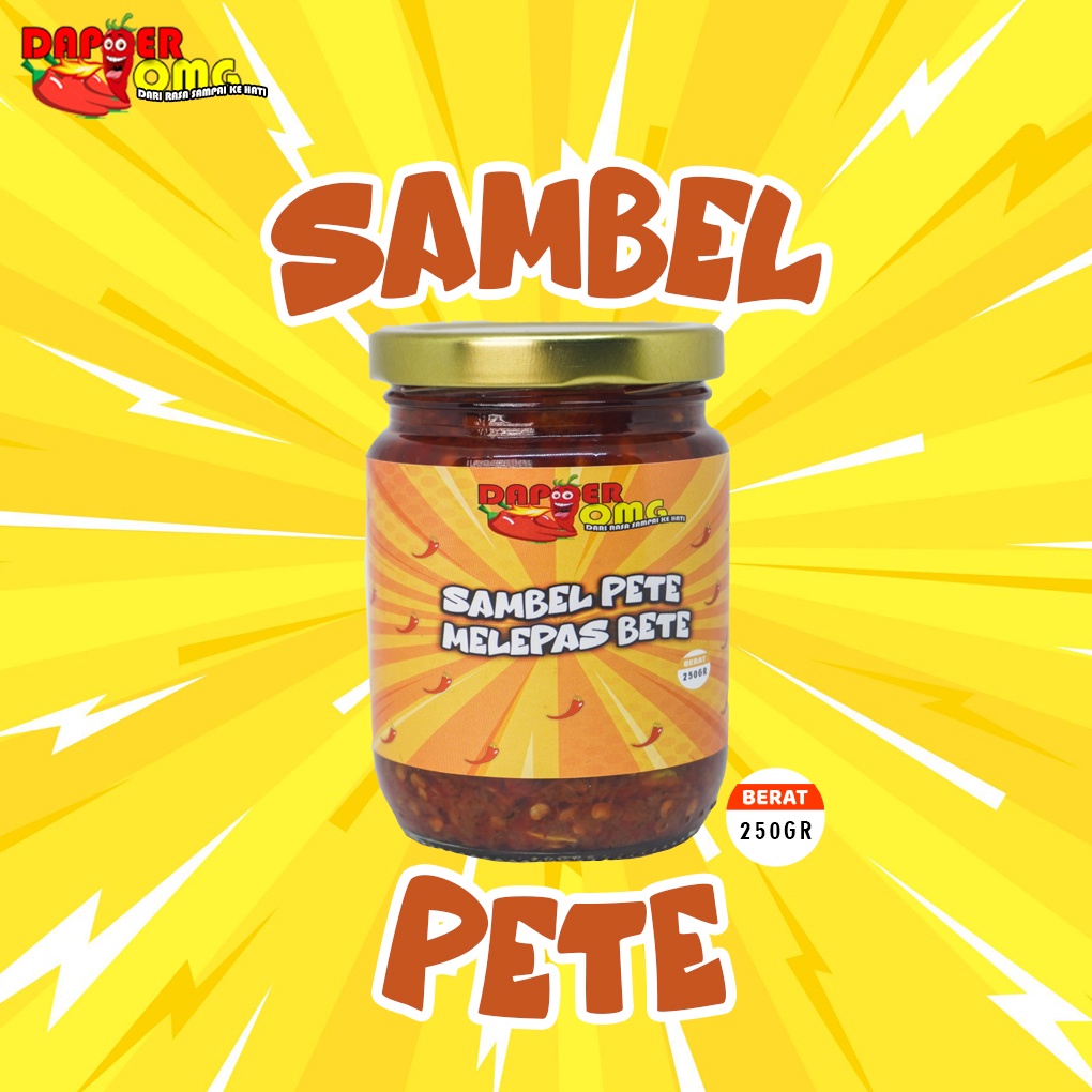 

Sambel Pete Melepas Bete - Dapoer OMG 250gr