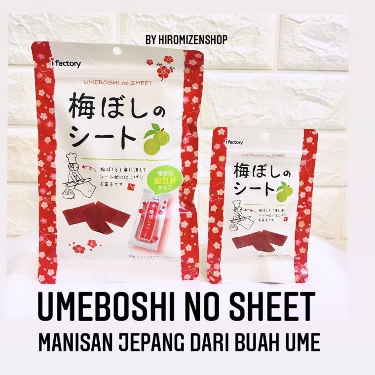 

Terbaru UMEBOSHI NO SHEET - MANISAN JEPANG 40g | 14g 06V