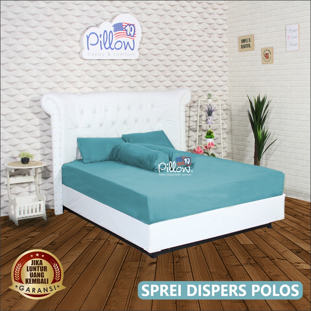 ⭐⭐⭐⭐⭐  MURAH - SEPREI HOMEMADE DISPERSE TEBAL POLOS 109 PILLOW - UK 120 X 200/ 160 X 200/ 180 X 200 - TINGGI 20 ASLI QRCODE