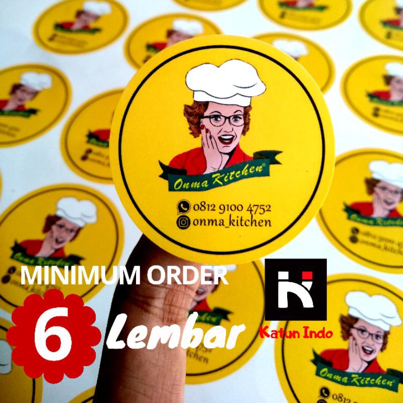 

CETAK STIKER LABEL + CUTTING PRINT FULL COLOUR UKURAN DAN BENTUK BEBAS CUSTOM