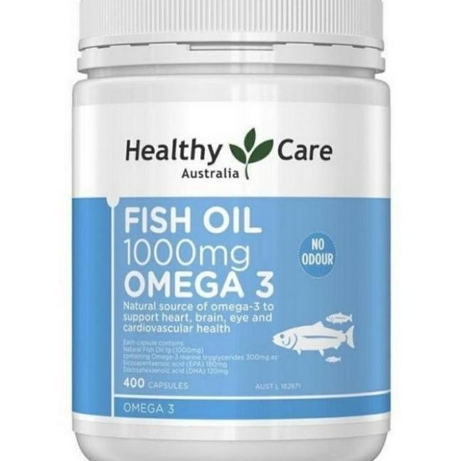 Omega 3 Healthy Care 400 Kapsul Lc
