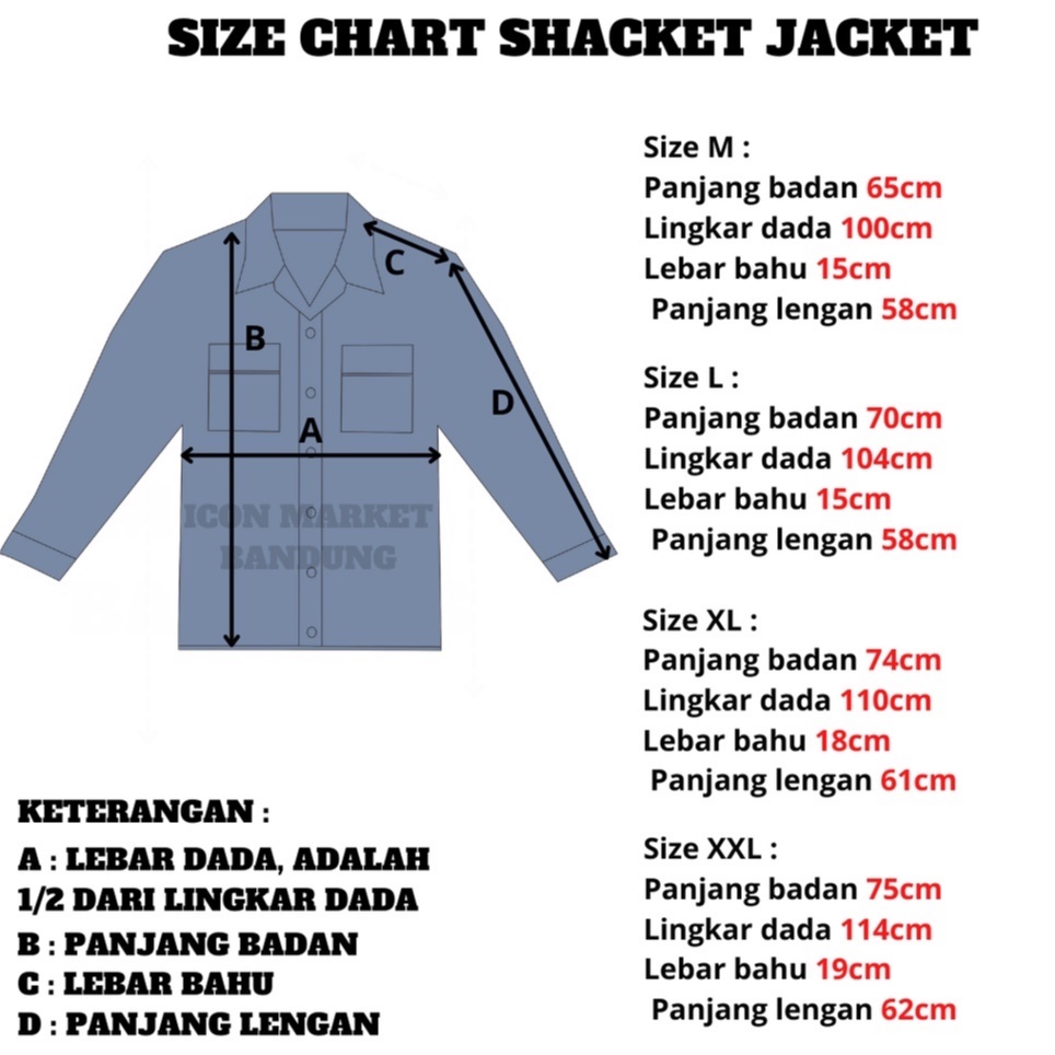 JAKET PRIA SHACKET TERBARU M L XL XXL / JAKET TEBAL PRIA MUSIM DINGIN / JAKET PRIA BIG SIZE