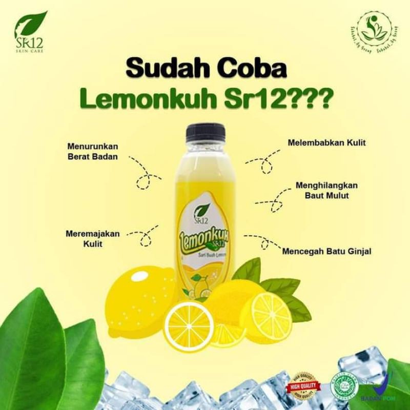 

SARI LEMON ASLI 99.96% SR12