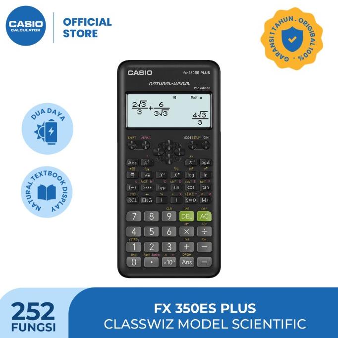 

Casio Scientific Calculator FX-350ES Plus