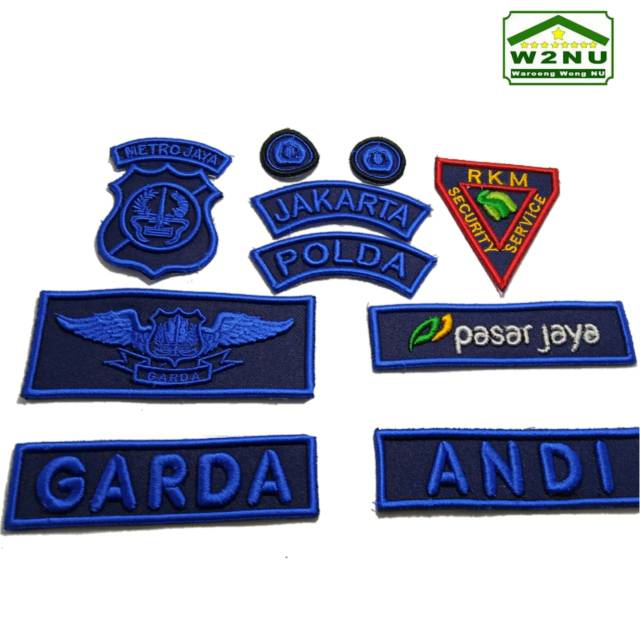  CUSTOM  BORDIR  3D BORDIR  TIMBUL PATCH  BORDIR  Shopee 