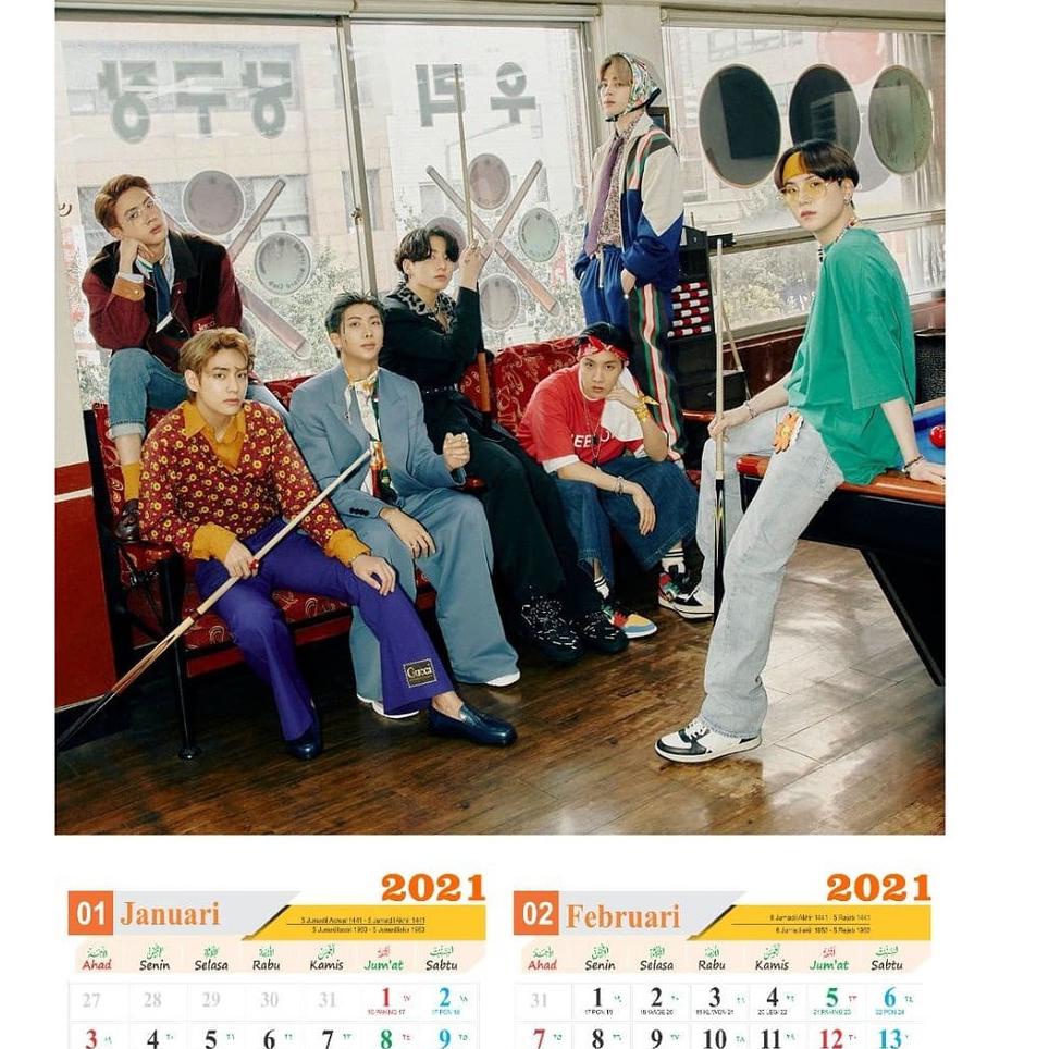 

Terupdate Minggu Ini KALENDER DINDING 2021 BTS EXO BT21 NCT Promo Besar-Besaran 2020