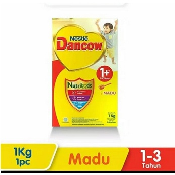 

Dancow 1+ rasa madu Dan vanila isi 1kg