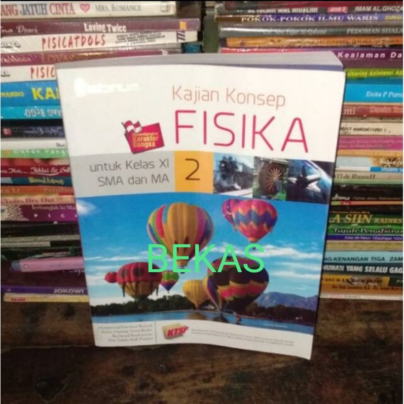 Buku Kajian konsep Fisika Kelas 11 XI 2 II SMA MA Penerbit Platinum Tiga Serangkai KTSP 2006 - Farch