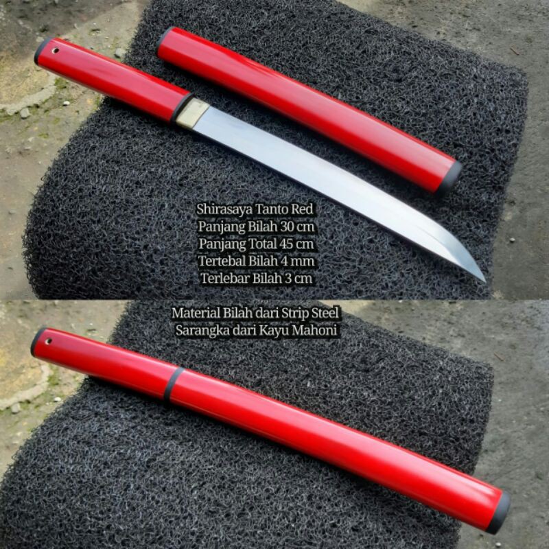 SHIRASAYA TANTO FULL RED