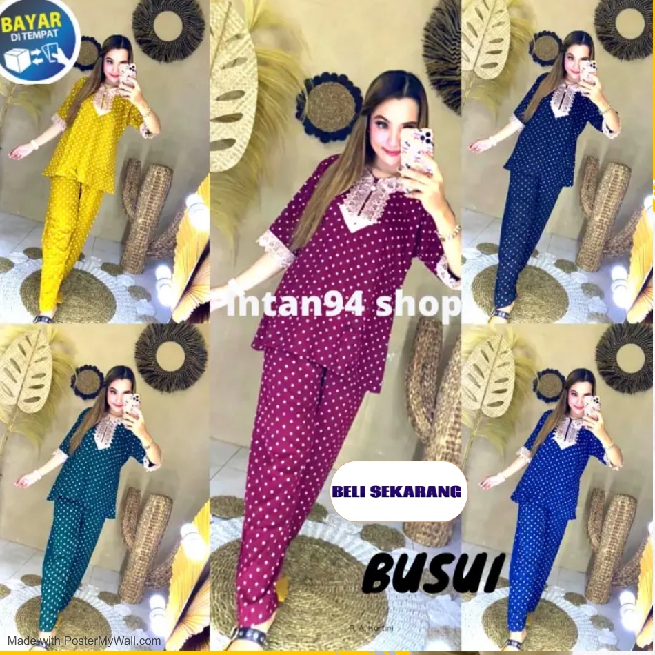 Setelan Arab Wanita Dewasa Busui Terbaru 2021 Baju Stelan Remaja Kekinian viral