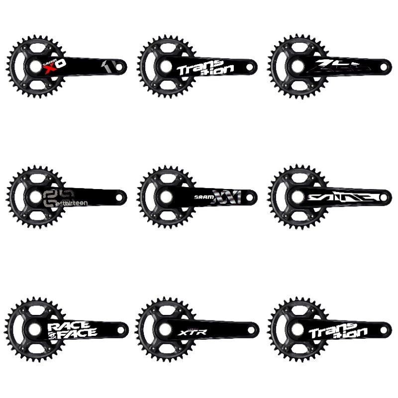 Stiker Crank Sepeda Mtb All Varian / Sticker Crank Sepeda Mtb / Decal Stiker Crank Sepeda Terbaru