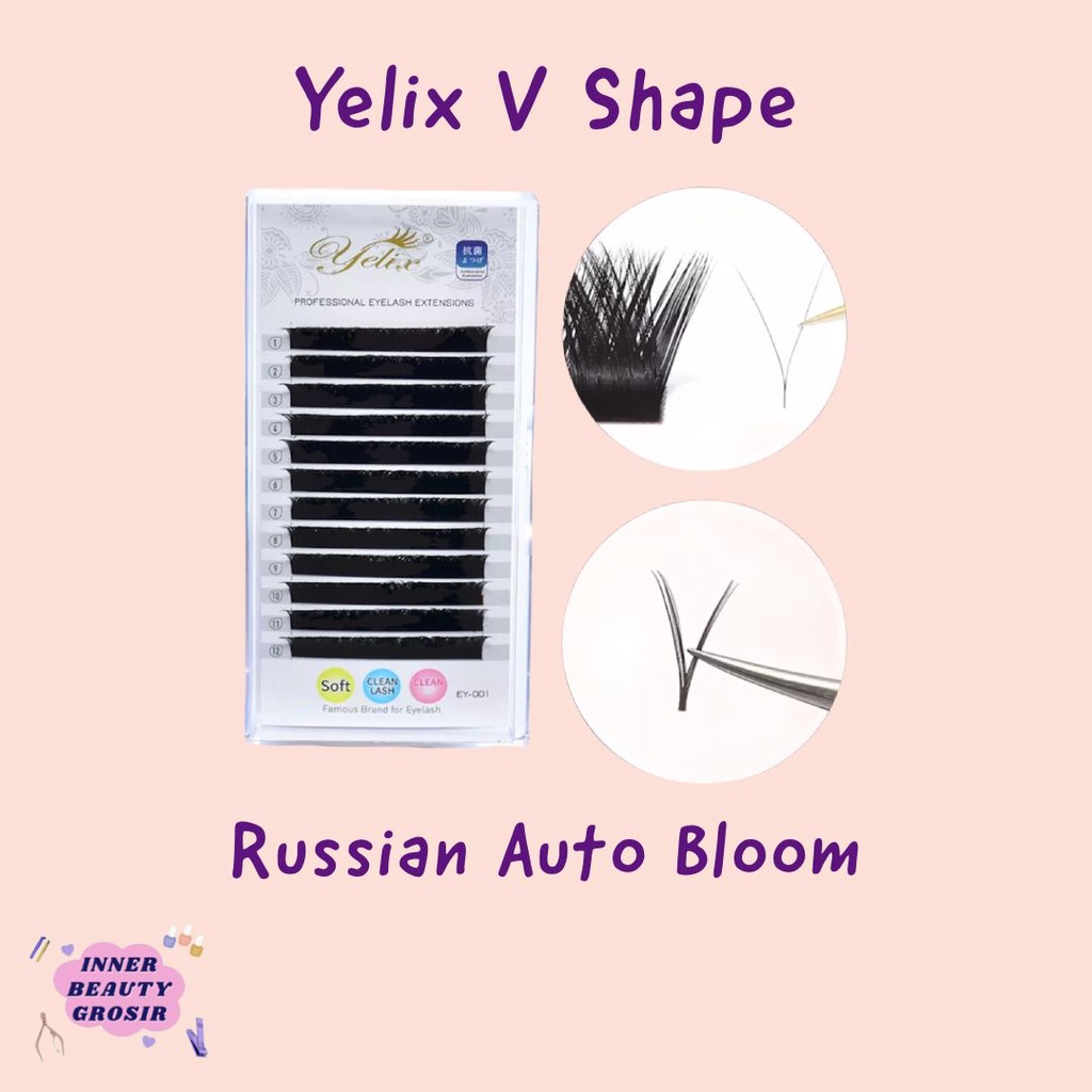 Yelix V Shape Russian Auto Bloom / Autofan Eyelash