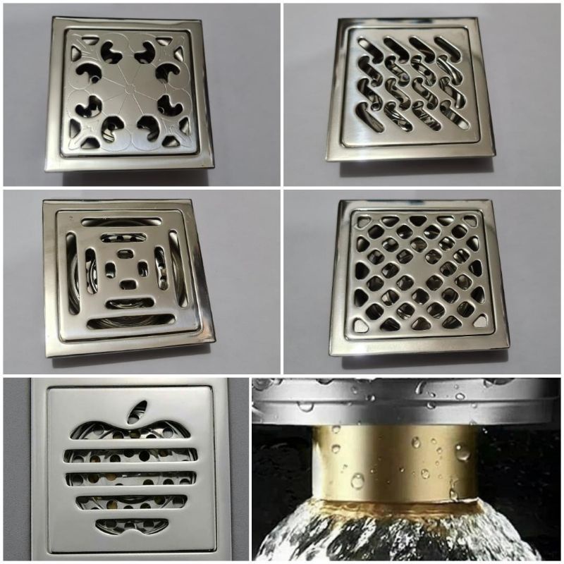Saringan got / floor drain stainless tebal 5mm anti bau PROMO TERMURAH