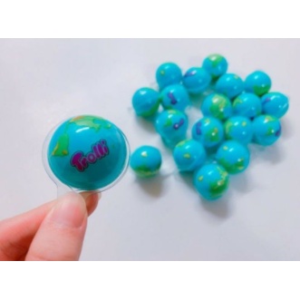 【rPX】Semangka Bubble Gum / Planet Bubble Gum / Permen Karet Viral Korea / Kemasan Mirip Trolli Plane