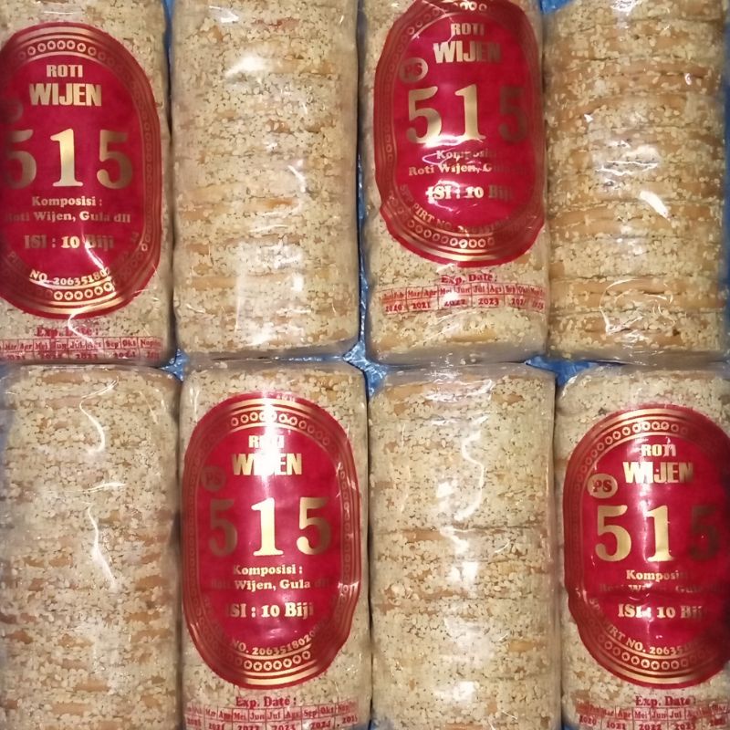 

Kue Kering Biskuit Roti Mari Wijen Gim Jen 515 khas Kediri
