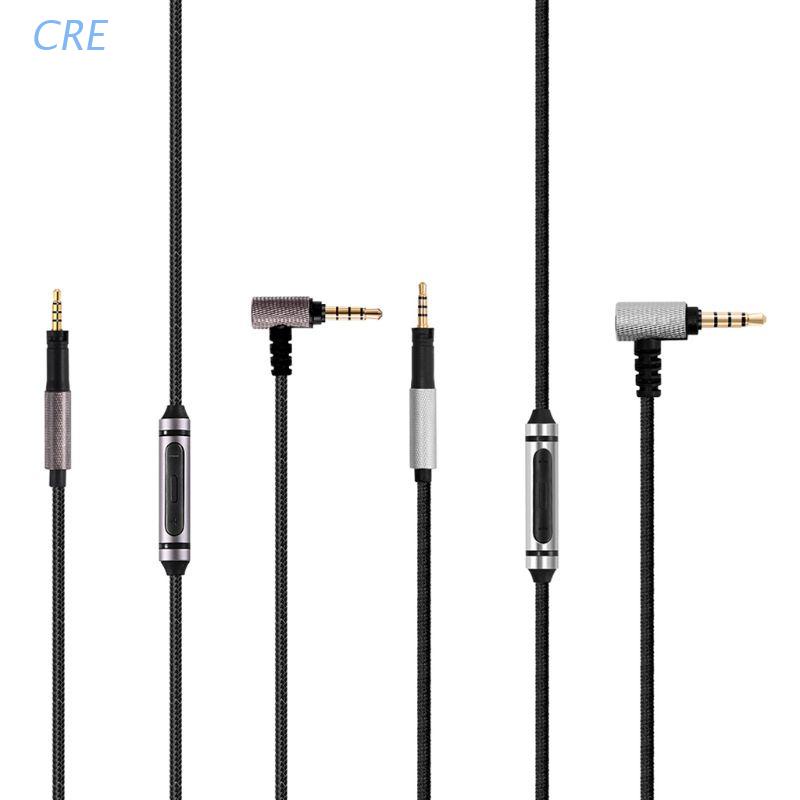 Cre Kabel Audio Pengganti Lapis Silver Untuk Headphone Sennheiser Momentum 2.0 On Ear