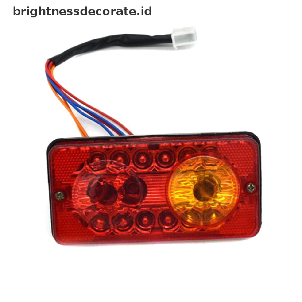 Lampu Sinyal Rem Belakang LED DC 12V Untuk Sepeda Elektrik