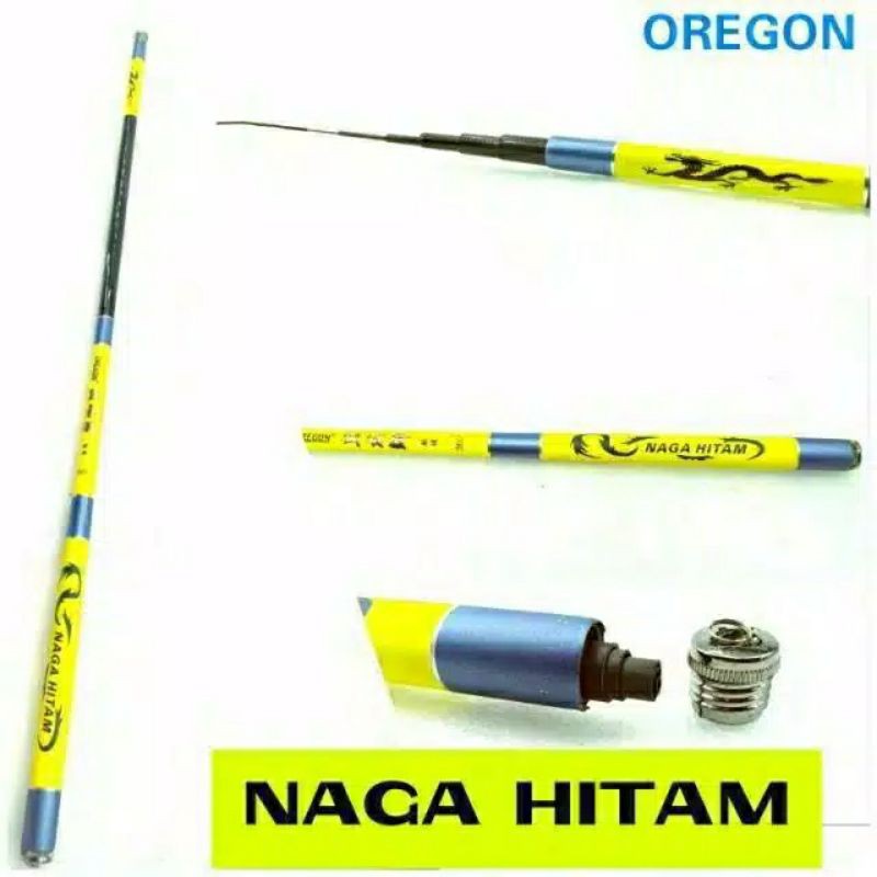 joran pancing tegek oregon naga hitam carbon 360 450 murah laris semarang