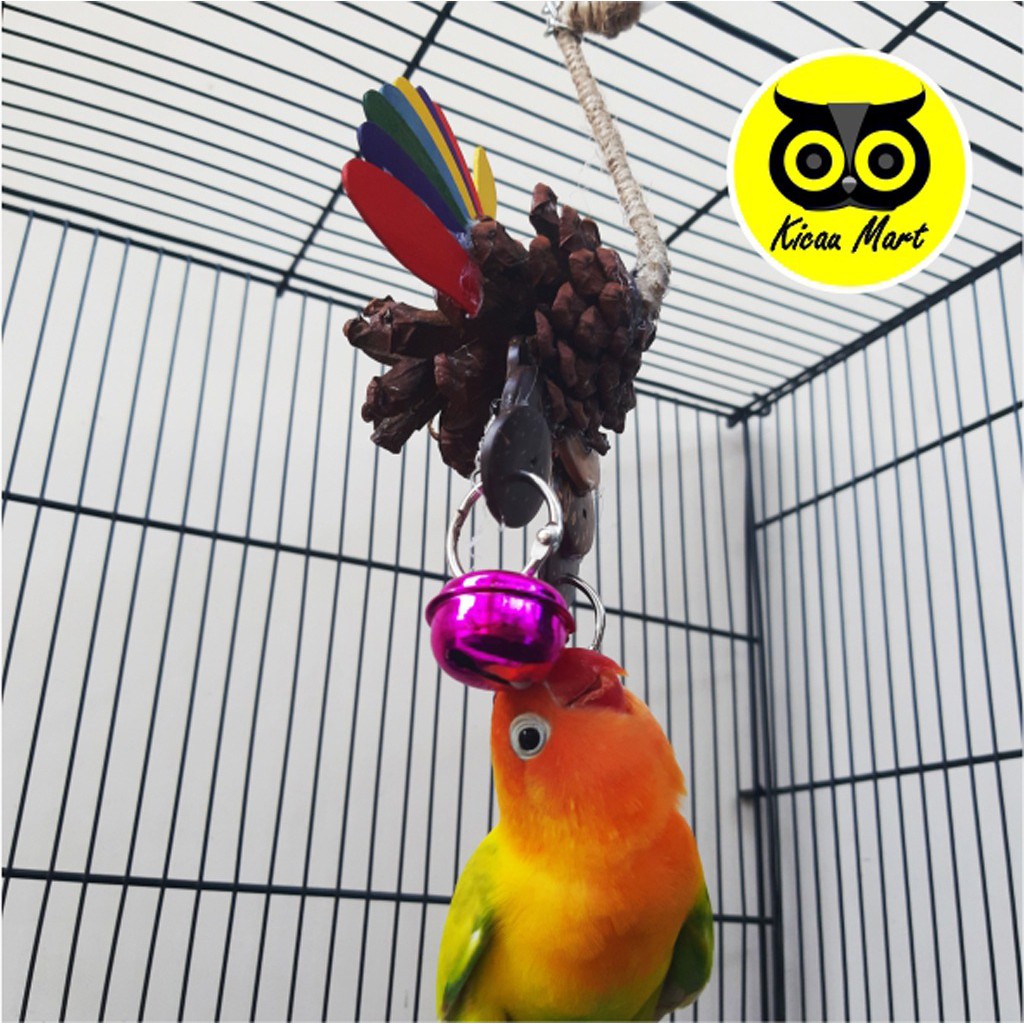 MAINAN BURUNG PARROT LOVEBIRD PARKIT FALK SC MAINAN KUCING HAMSTER COKOTAN LOVEBIRD STIK MERAK MRKJL