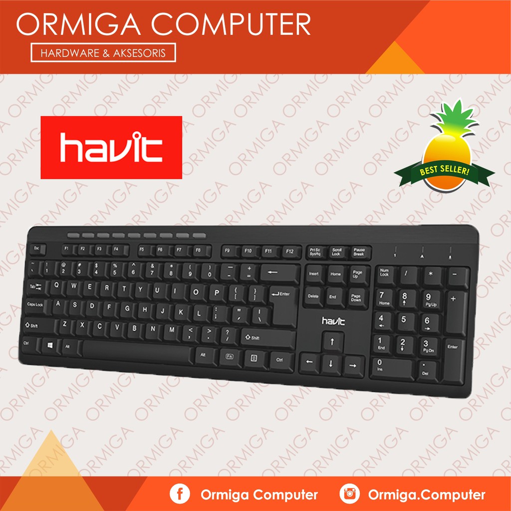 KEYBOARD MULTIMEDIA HAVIT HV-KB256