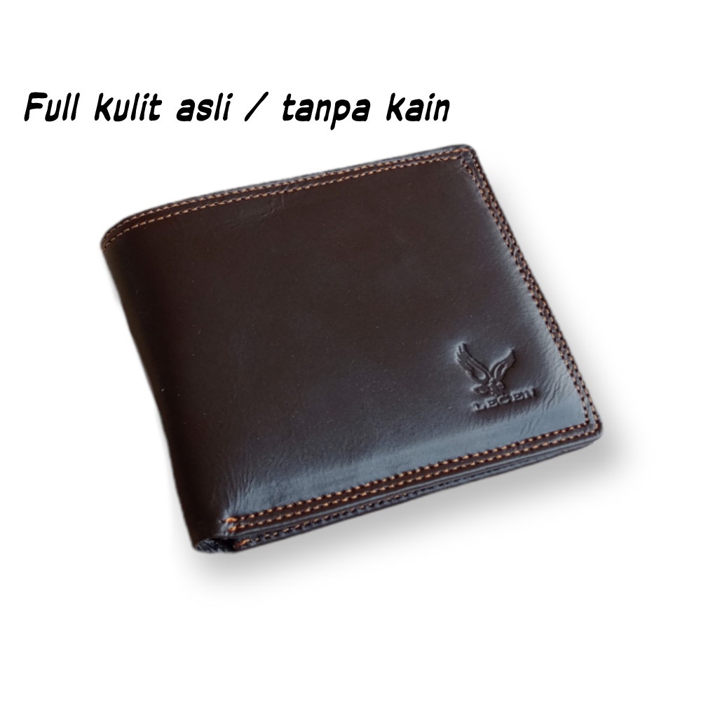 LECEN STORE Dompet Pria Full Kulit High Quality Tanpa Pelapis Kain Model Lipat