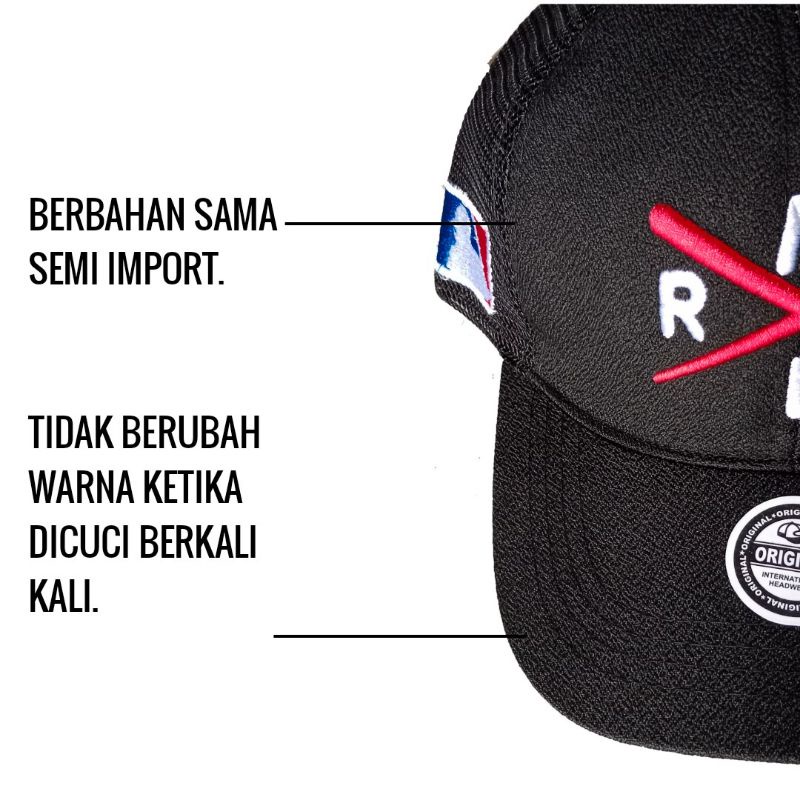 TOPI JALA TRUCKER DISTRO - TOPI PRIA MURAH BERKUALITAS IMPORT